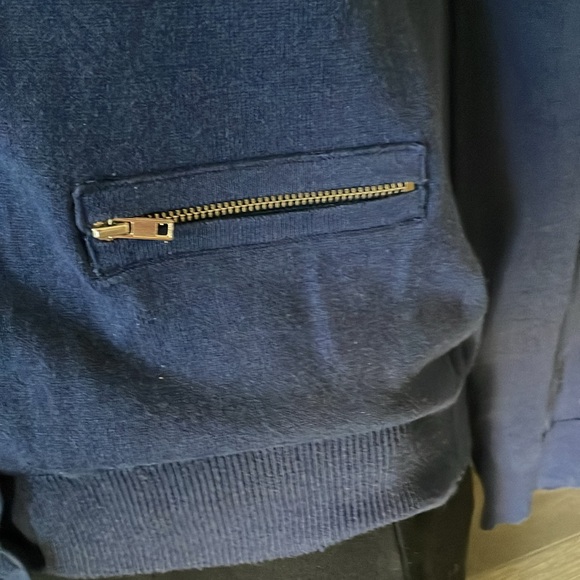 Philosophy women’s Navy Cardigan Size Small - Picture 2 of 7